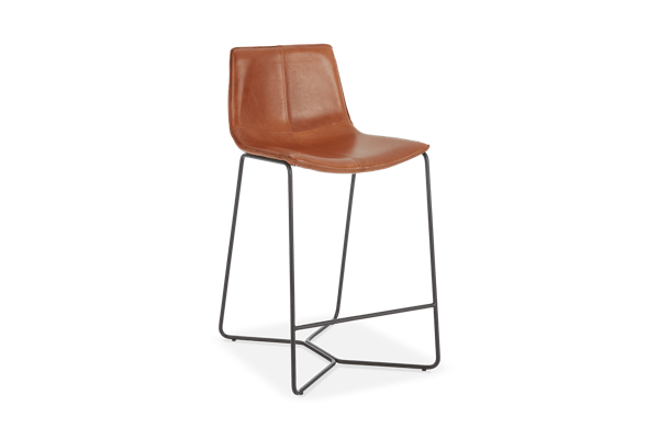 Feather Slope Bar Counter Stool, Slope Bar Stool